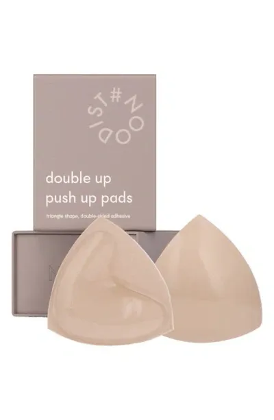 Nood Double Up Triangle Push-up Pads In No.3 Buff