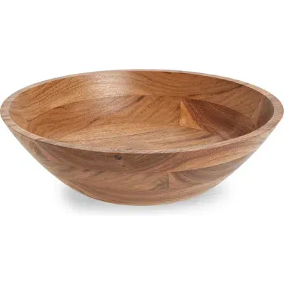 Nordstrom Acacia Wood Serving Bowl In Warm Wash Acacia