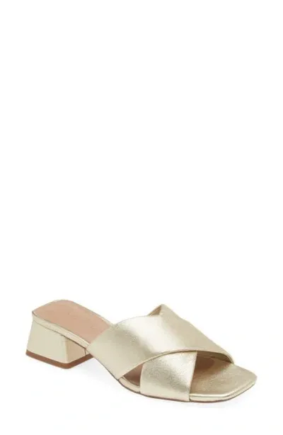 Nordstrom Bayla Sandal In Gold Metallic