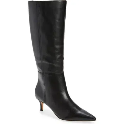 Nordstrom Kora Knee High Boot In Black