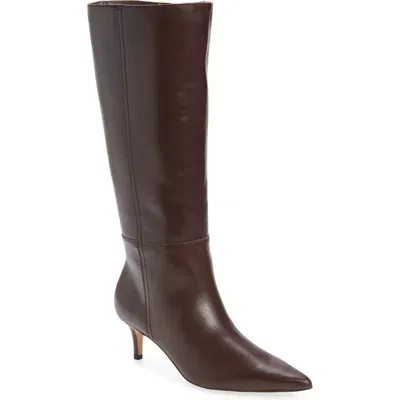 Nordstrom Kora Knee High Boot In Brown Coffee