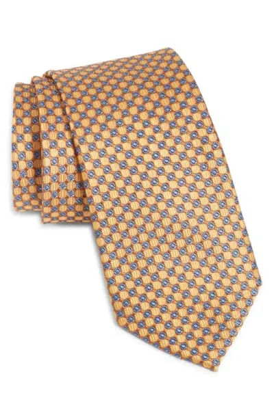 Nordstrom Neat Silk Tie In Yellow