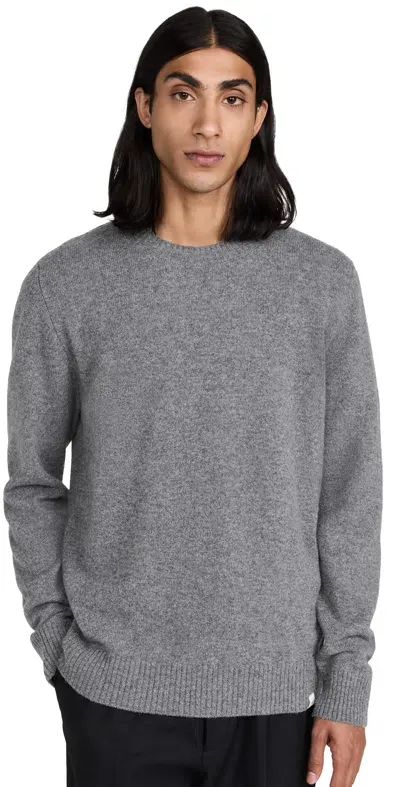 Norse Projects Norse Standard Merino Lambswool Sweater Grey Melange