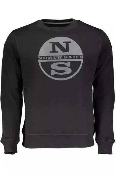 North Sails Black Cotton Sweater