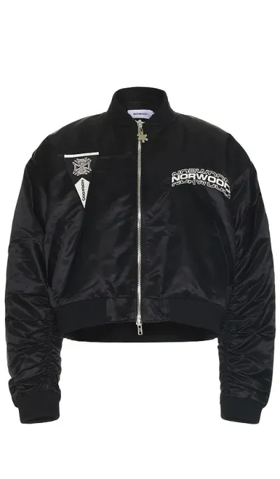 Norwood Bomber Jacket In Black