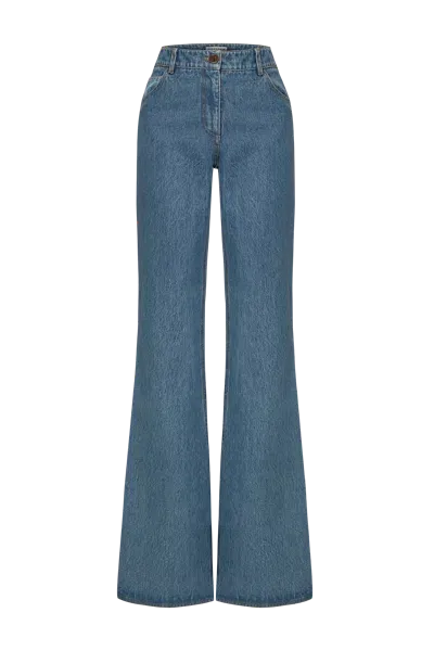 Occleus Abigail Pants In Blue