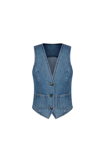 Occleus Palmer Vest In Blue