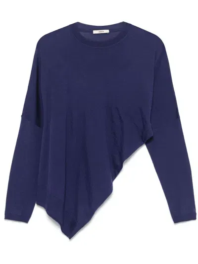 Odeeh Fine-knit Sweater In Purple