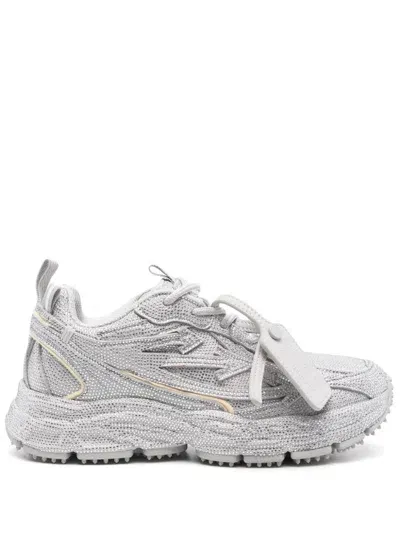 Off-white Be Right Back Sneakers In Silver