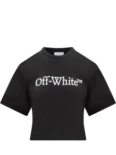 Off-white Big Logo T-shirt In Black