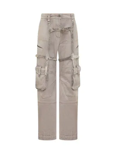 Off-white Jeans In Lilla Cotton In Pink