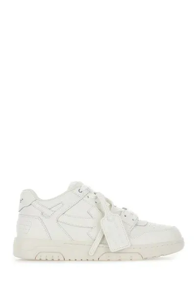 Off-white Out Of Office Leather Sneakers