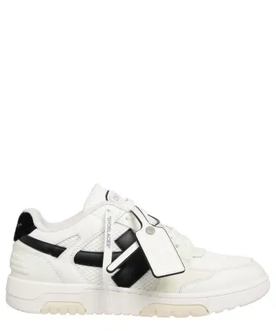 Off-white Out Of Office Slim Sneakers In White