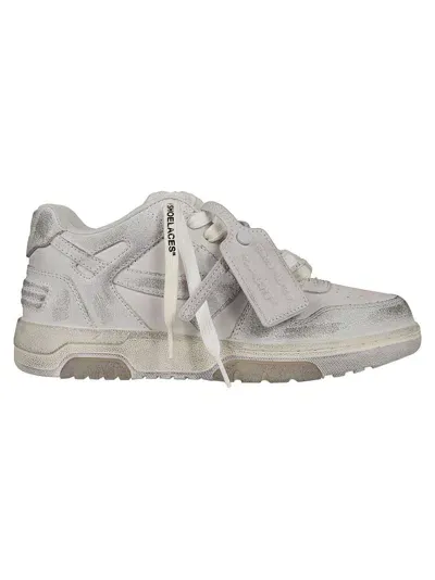 Off-white Out Of Office Vintage Leather White Whit