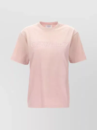 Off-white Laundry Casual T-shirt In Violet