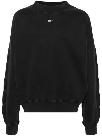 Off-white Off White S.matthew Sweatshirt In Black