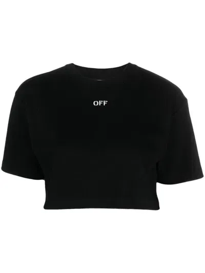 Off-white Topwear In Black