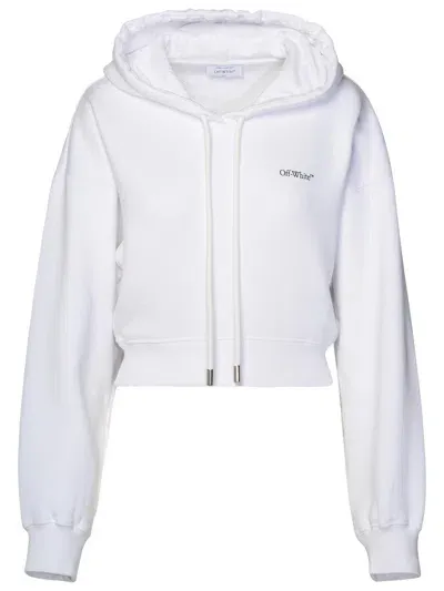 Off-white White Cotton Hoodie