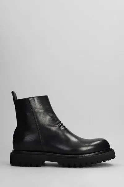 Officine Creative Eventual Dd Ankle Boots In Black