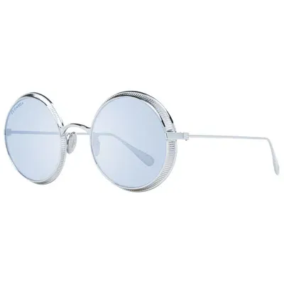 Omega Silver Women Sunglasses In White