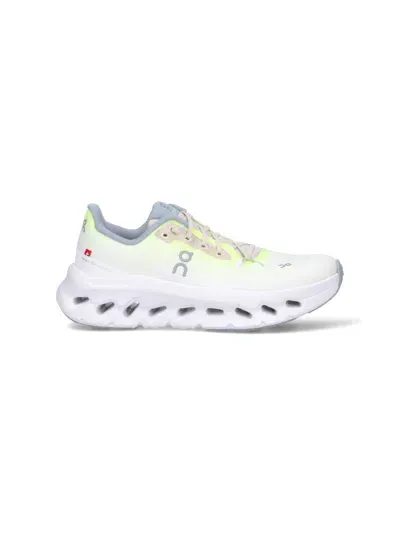 On "cloudtilt" Sneakers In White