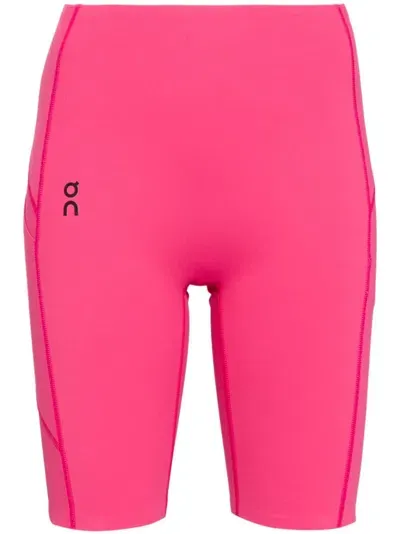 On Running Movement Compression Shorts In Pink