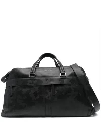 Orciani Skyline Duffle Bag In Black