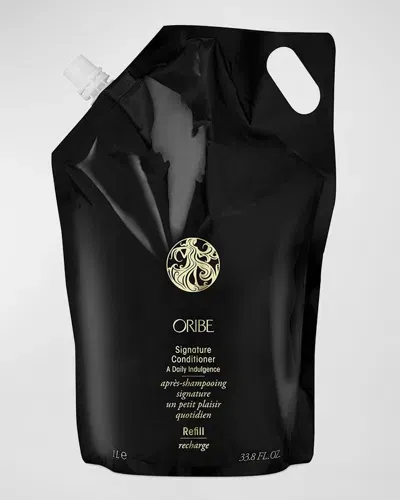 Oribe 33.8 Oz. Signature Conditioner Refill Pouch In White