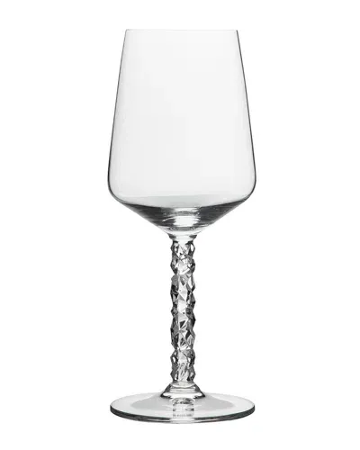 Orrefors Carat Wine Glasses, Set Of Two In Transparent