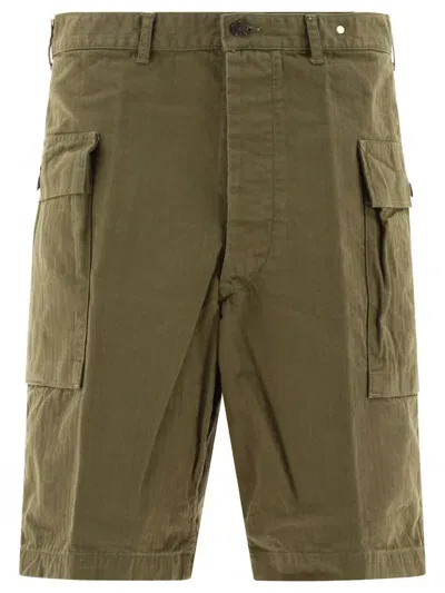 Orslow Us 2 Pockets Cargo Short In Green