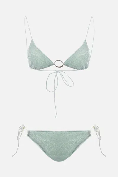 Oseree Lumière Ring Bikini In Blue