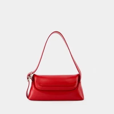 Osoi Folder Brot Shoulder Bag -  - Leather - Red