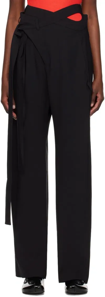 Ottolinger Ssense Exclusive Black Trousers