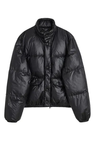 Our Legacy Black Inhale Puffa Jacket