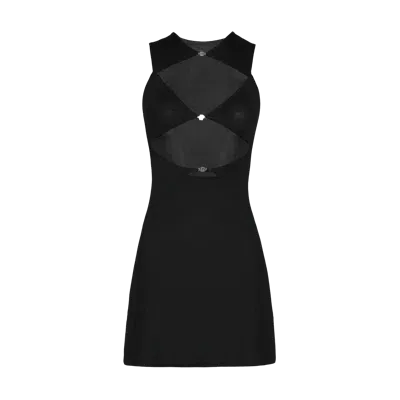 Ow Collection Chiara Dress In Black