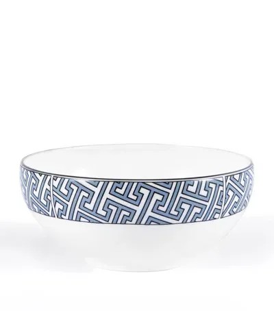 O.w.london O. W.london Maze Breakfast Bowl In Blue