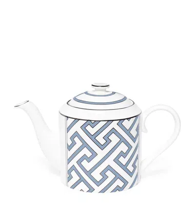 O.w.london O. W.london Maze Teapot In Blue