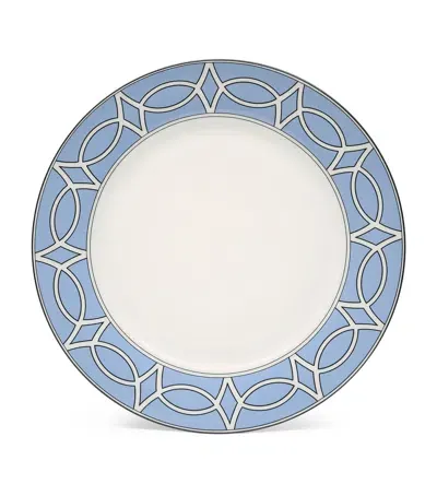 O.w.london O. W.london Set Of 2 Loop Dinner Plates In Blue