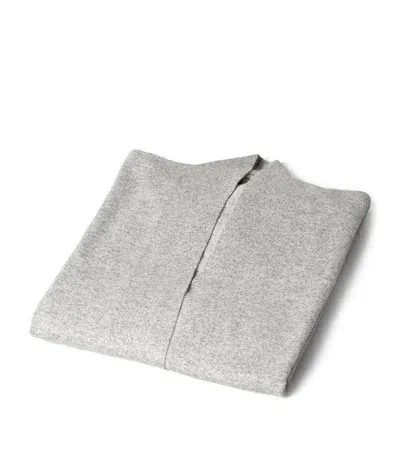 Oyuna Cashmere Legere Robe In Gray