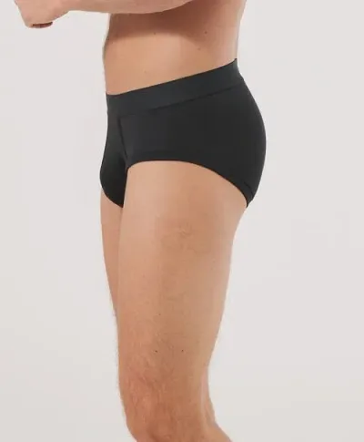 Pact Organic Everyday Brief 4-pack In Black