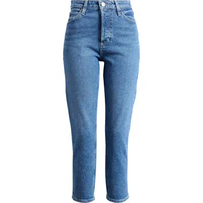 Paige Billy High Waist Crop Straight Leg Jeans In Moonchild