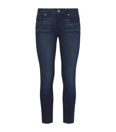 Paige Hoxton High-rise Ultra-skinny Jeans In Blue