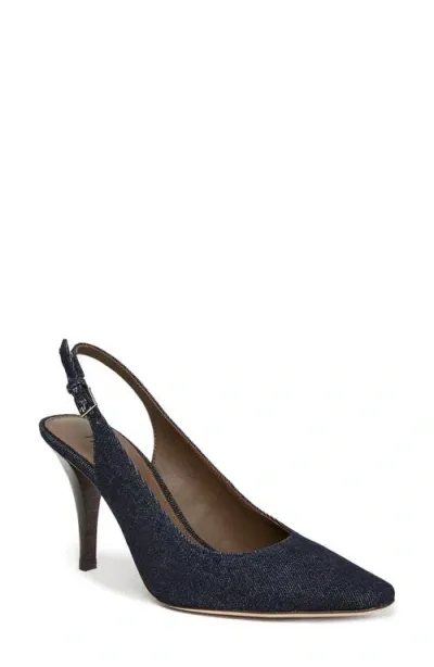 Paige Kaela Slingback Pump In Dark Indigo