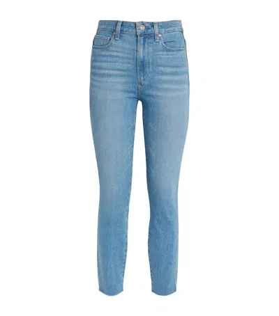 Paige Margot Skinny Jeans In Blue