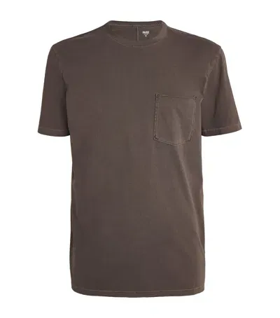 Paige Pocket-detail Ramirez T-shirt In Brown