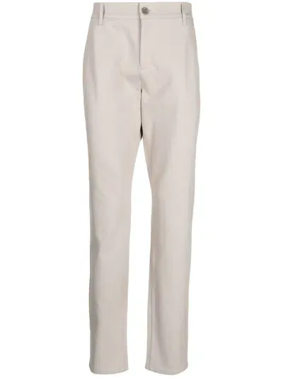 Paige Stafford Straight-leg Tailored Trousers In Brown