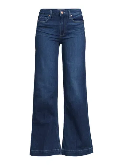 Paige Anessa 31" Wide Leg Jean In Arpeggio In Multi