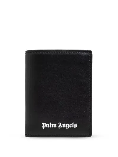 Palm Angels Logo Printed Bi In Black