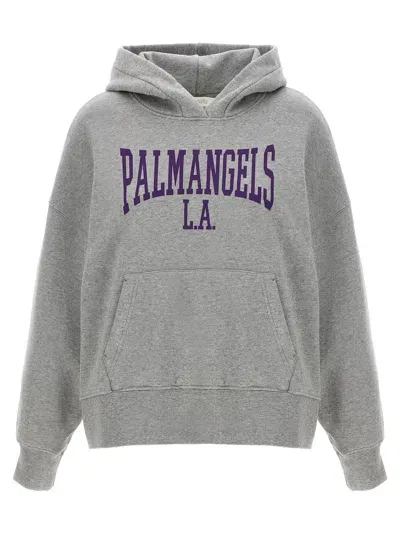 Palm Angels College Classic Sweatshirt In Gray