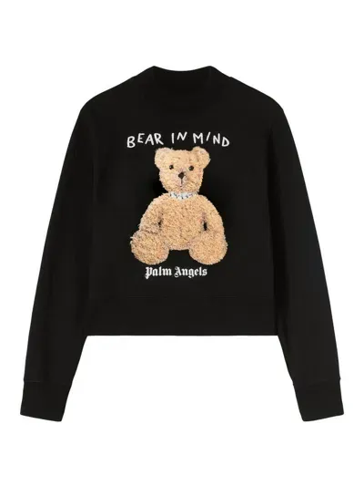 Palm Angels Sweaters In Black